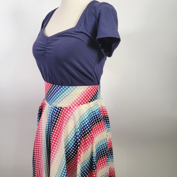 NWOT Voodoo Vixen Rainbow Skirt - Picture 9 of 12